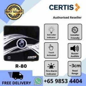 Certis Cisco Hand Wave Sensor Contactless Touchless Infrared Sensor Stay Safe Covid Hygiene Stop Virus Trace Together Model R80 R90