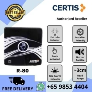 Certis Cisco Hand Wave Sensor Contactless Touchless Infrared Sensor Stay Safe Covid Hygiene Stop Virus R80 R90 Repair Replace Upgrade