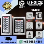 Door Access Control System DA188 Electromagnetic Lock Wiring Diagram Installation Price RFID Password Reader Sim Lim Square CCTV Camera Shop Security System