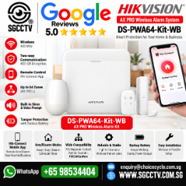 Wireless Alarm Door Contact WLMC100 battery Powered Security System Installation Service CCTV Camera Singapore Hikvision Security Alarm Kit