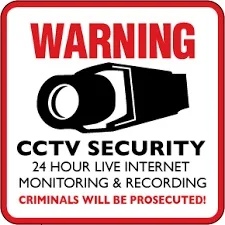 CCTV Warning Stickers Video Surveillance warning stickers CCTV Singapore Do I have to post a sign for video surveillance Legality of Security Camera Usage