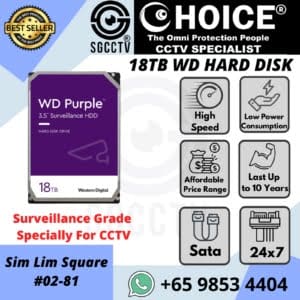 Western Digital 10TB WD Purple Surveillance Internal Hard Drive SATA-6Gb-s 256-MB Cache 3-5 WD102PURZ