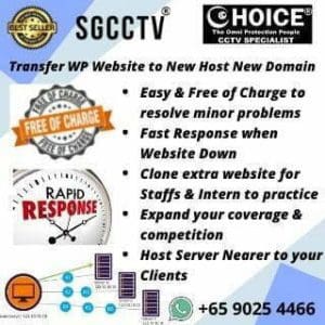 Fastest Response SSD Hosting Transfer WordPress website to a new host OR to new domain