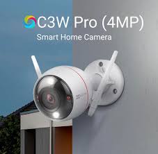 EZVIZ 4MP Color Night Vision C3W Outdoor Weatherproof IP67 Wireless 2.4Ghz to your WIFI Router 256GB SD Card WIFI NVR Cloud Storage Ezviz Hikvision subsidiary