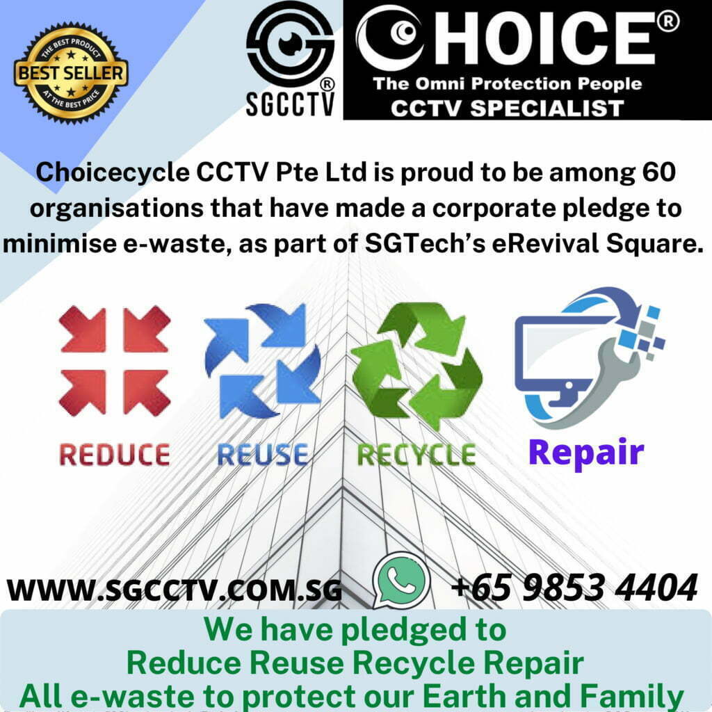 We have pledged to Reduce Reuse Recycle Repair All e-waste to protect our Earth and Family