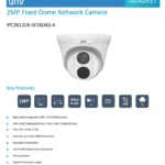 UNV 2MP POE Dome Camera IPC3612LB-SF28-A WORLD CLASS CCTV Manufacturer IR 30meter IP67 Weatherproof CCTV Camera Repair Replace Upgrade Sim Lim Square CCTV Shop