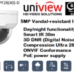 UNV 5MP Dome IP Camera IPC325LR3-VSPF28-D IP67 Outdoor Weatherproof Night Vision 30m Security System Supplier CCTV Camera Singapore