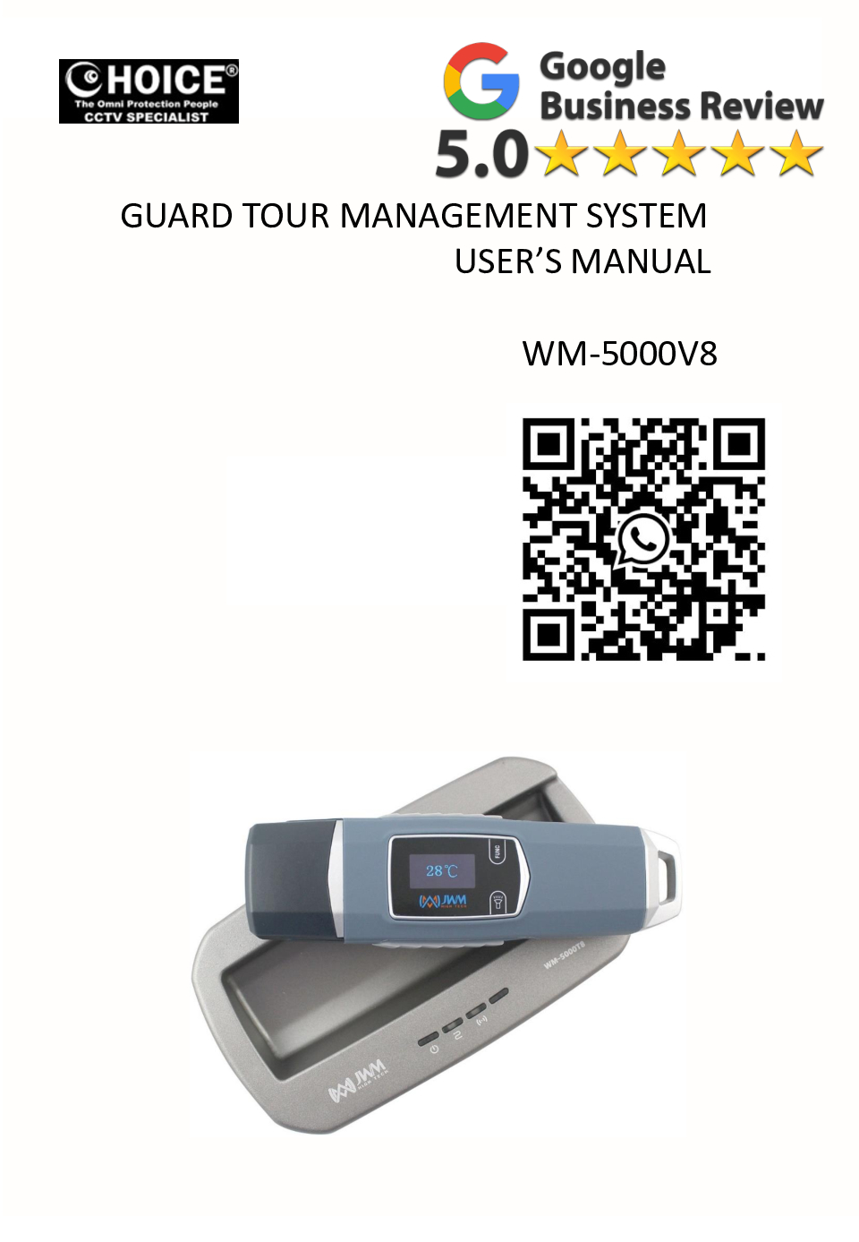 Intelligent Patrol Management WM-5000V8 Security Guard Patrol System Guard Tour Repair Replace Patrol System 2.4G IP67 Guard Tour System 10 Intelligent Patrol Management WM-5000V8 Security Guard Patrol System Guard Tour Repair Replace Patrol System 2.4G IP67 Guard Tour System - Image 10