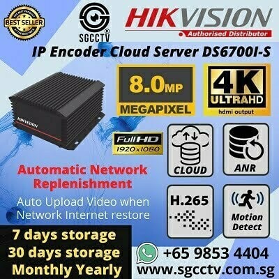 HIKVISION Cloud Server DS-6700NI-S CCTV Camera Cloud Storage ANR Automatic Network Replenishment Hik Pro Connect Platform IP Encoder Hikvision DVR CCTV Video Storage Remotely