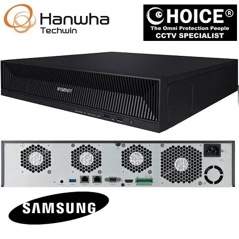 WISENET 16CH 8HDD NVR XRN-1620B2 South Korea Samsung HANWHA Techwin Military Sensitive Office Home Mall Government Agency China CCTV Camera Security System