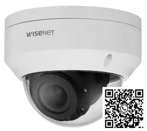WISENET 2MP Varifocal Dome LNV-6072R 3.2mm~10mm Len IP66 Samsung rename Wisenet Hanwha Military Sensitive Office Home Mall Government Agency CCTV Camera NVR