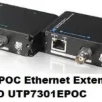 PoE EPOC Ethernet Extender UTEPO UTP7301EPOC Analog upgrade to IP Surveillance Transmit PoE signal 500m CCTV Camera Video Intercom Face Biometric Access