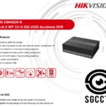 HIKVISION DVR eSSD iDS-E04HQHI-B 10-Times Faster Smoother from 50MBs to 500MBs 4ch 8ch H.265 AcuSense eDVR eSSD 512GB CCTV Camera Installation Hikvision Camera