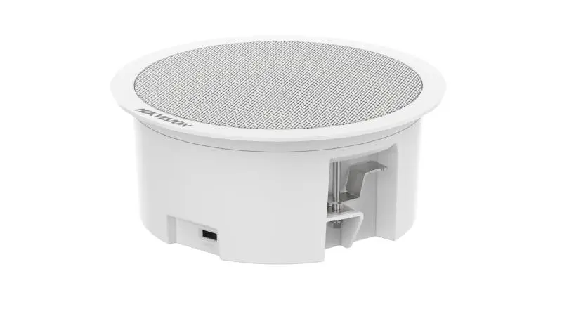 HIKVISION Cabinet Secondary Speaker DS-QAZ0203G1-S 3W Audio alerts Live Audio Broadcasting Customizable Settings Remote Management 