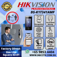 HIKVISION Face Recognition DS-K1T342MFX Security System Supplier TERMINAL ACCESS CONTROL CONTACTLESS READER OFFICE SHOP STORE