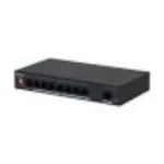 DAHUA PFS3009-8ET-96 9-Port Unmanaged Desktop Switch Compact Size Plug-and-Play Data Transmission PoE Support Power Distribution Data Transmission