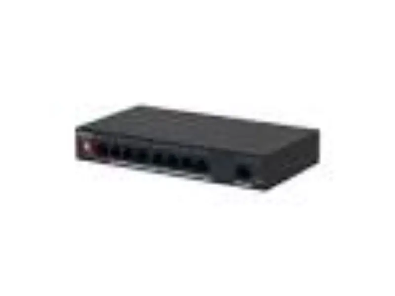 DAHUA PFS3009-8ET-96 9-Port Unmanaged Desktop Switch Compact Size Plug-and-Play Data Transmission PoE Support Power Distribution Data Transmission