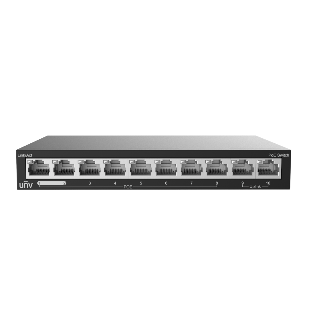 UNV NSW2020-10T-PoE-IN Expanded Port Capacity PoE Support High PoE Budget Gigabit Ethernet Rack-Mountable Advanced Management Features IPv6 SupportDynamic VLAN Assignment