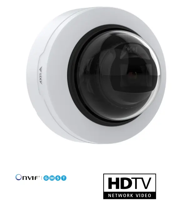 AXIS CCTV Camera Dome P3265-LV Excellent image quality in 2 MP Lightfinder 2.0, Forensic WDR, Optimized IR Built-in cybersecurity features Analytics with deep learning