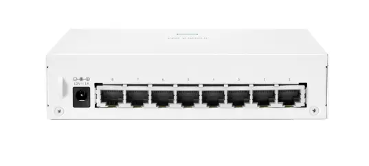 Aruba HPE Networking Instant On Switch 8 ports Gigabit 1430 (R8R45A) Unmanaged Ethernet Connectivity for Small Businesses Plug-and-Play Operation