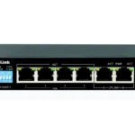 D-Link DES-F1006P-E Unmanaged Switch Auto-negotiation Compact Design Power over Ethernet (PoE) Flexible Deployment Reliable Performance Plug-and-Play Cost-effective