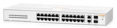 HPE Aruba 2 SFP Switch (R8W50A) CCTV POE Switch Copper & Fiber Optic Connections ⁠high - speed POE switch Gigabyte Ethernet Switch Ethernet switch repair service