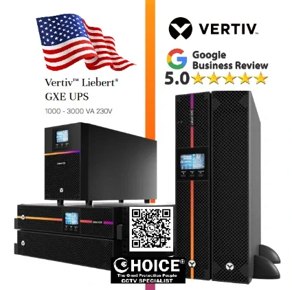 UPS LIEBERT VERTIV USA GXE 1–3kVA Industrial UPS Uninterruptible Power Supply Singapore UPS Backup Power Maintenance UPS BATTERY