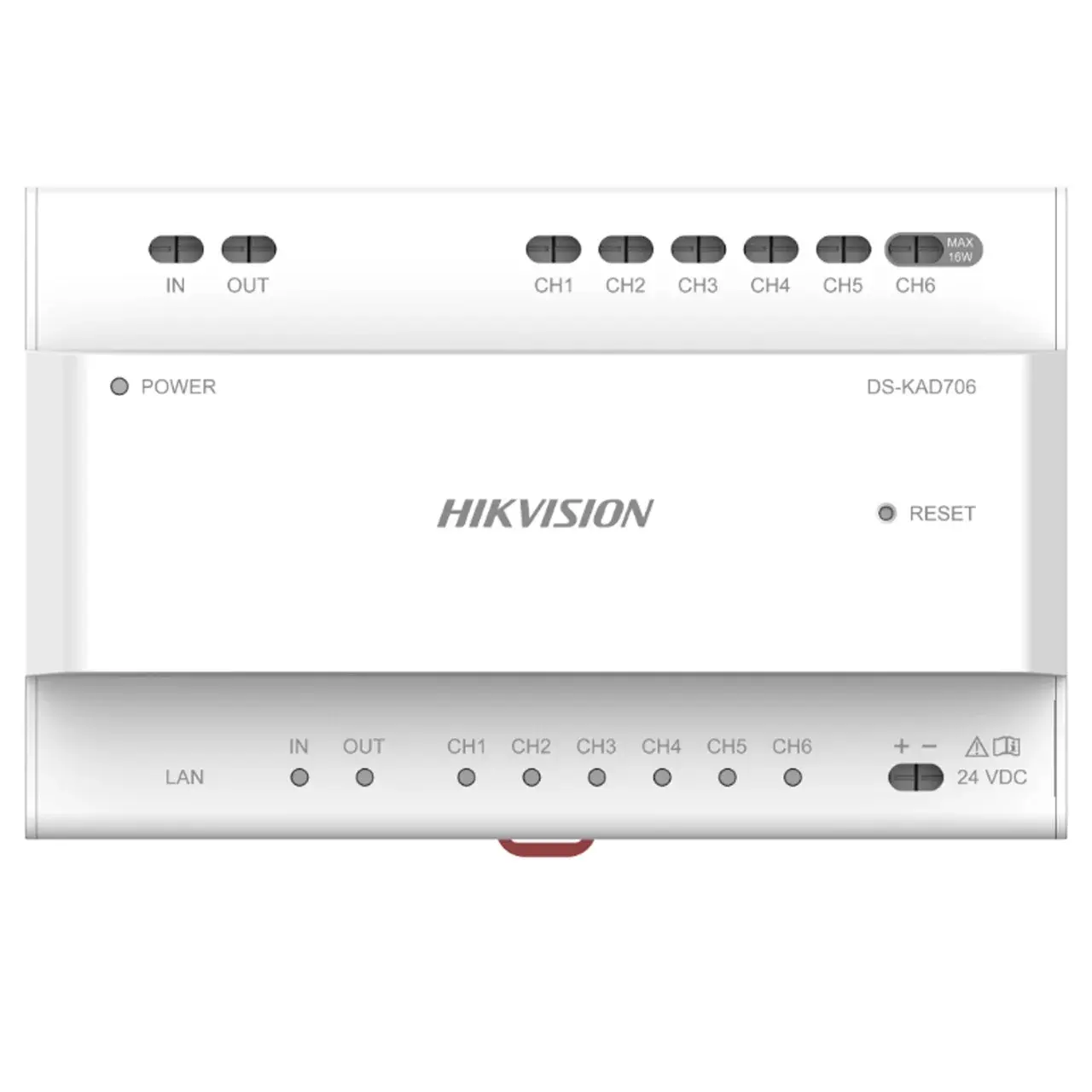 HIKVISION VIDEO AUDIO DISTRUBUTOR DS-KAD706-P Multiple Inputs and Outputs HD Video Support Remote Monitoring Integration