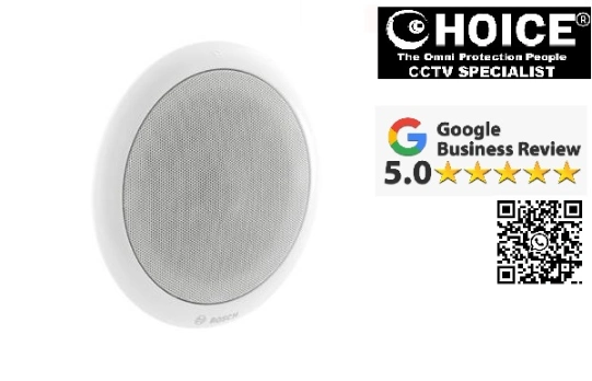 BOSCH Ceiling loudspeaker 6W ABS LC1-WC06E8 SGCCTV SECURITY PACKAGE Public Address Installation Singapore PA Repair Service