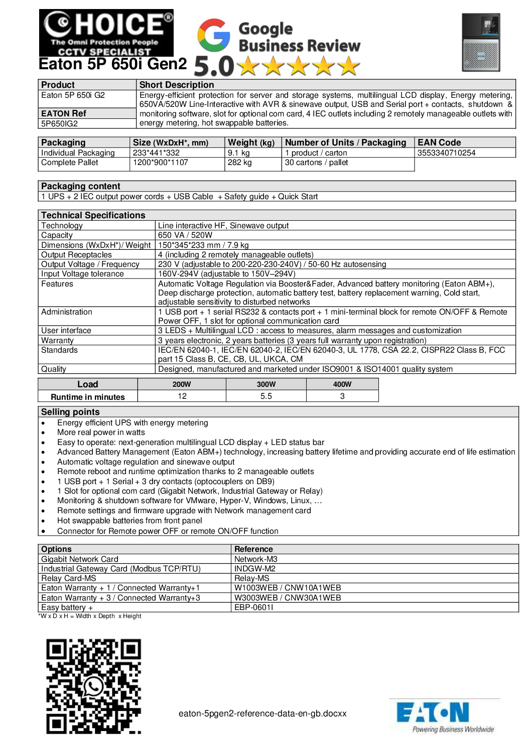 Eaton 5P 650i Automatic Voltage Regulation Remote Management Capability High Efficiency LCD Display UPS Singapore Repair Replace 5 Eaton 5P 650i Automatic Voltage Regulation Remote Management Capability High Efficiency LCD Display UPS Singapore Repair Replace - Image 5