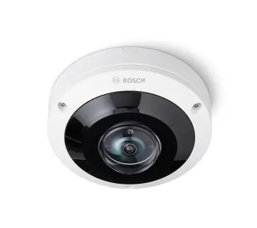 BOSCH FISHEYE 360 PANORAMIC CAMERA NDS-5703-F360LE 360-Degree Panoramic View High Resolution Fisheye Lens Day/Night Functionality SGCCTV Security Package Public Address Installation Singapore