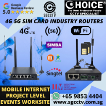 4G 5G Industrial Router VIS479-7628R03 2.4G 300Mbps Singapore IMDA Approved VIS477-SR520 DUAL SIM CARD VPN 4G Sim Card Router