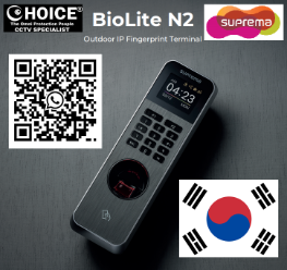 SUPREMA IP Fingerprint BLN2-OAB BioLite N2 Biometrics Security System KOREA Outdoor Lock IP67 Weatherproof Door Lock Repair Singapore