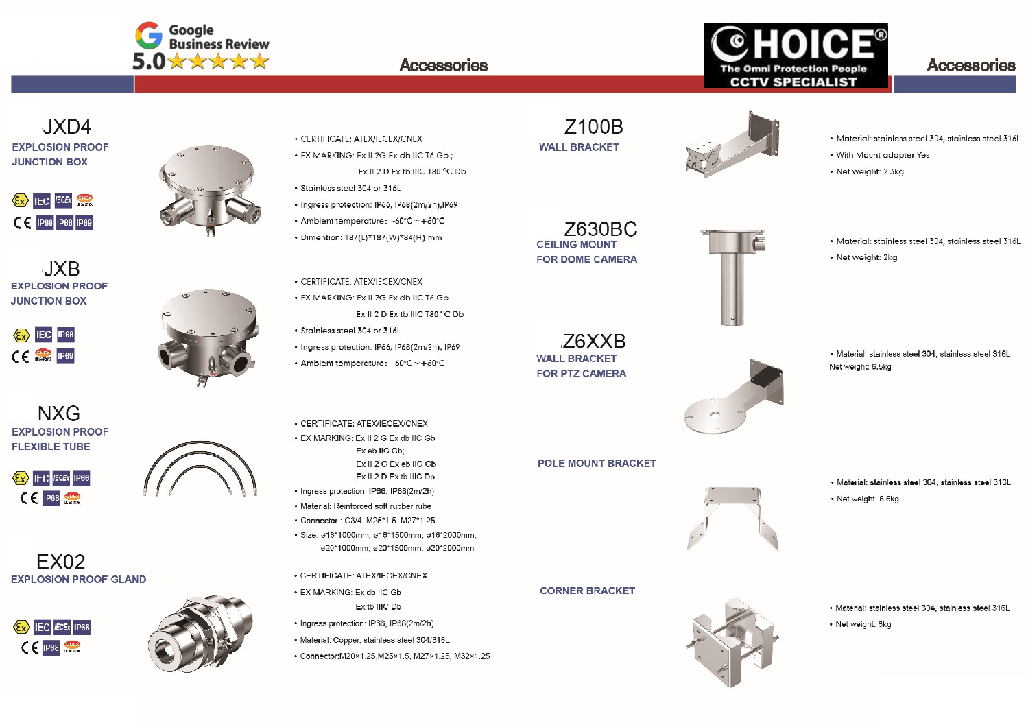 DAHUA Explosion-Proof EPC245U-PTZ-IR 45x Optical Zoom Security System Supplier Security System Install CCTV Security Camera Singapore 5 DAHUA Explosion-Proof EPC245U-PTZ-IR 45x Optical Zoom Security System Supplier Security System Install CCTV Security Camera Singapore - Image 5