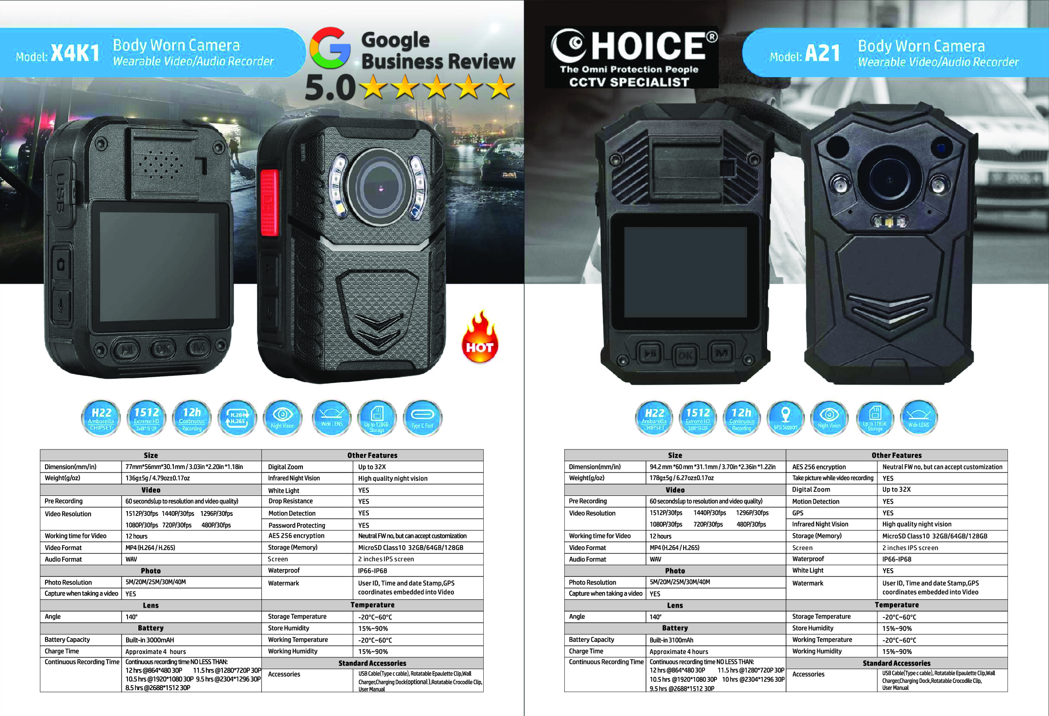 SGCCTV Body Worn Camera BWCX6A 4G Sim Card REAL TIME Security Officer Police Force Army Instructors Video Evidence Security System 6 SGCCTV Body Worn Camera BWCX6A 4G Sim Card REAL TIME Security Officer Police Force Army Instructors Video Evidence Security System - Image 6