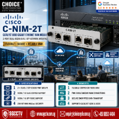 CISCO C-NIM-2T Catalyst 8000 Gigabit Ethernet WAN Modules 2-Port Serial WAN module Cisco serial WAN interface Router network SGCCTV