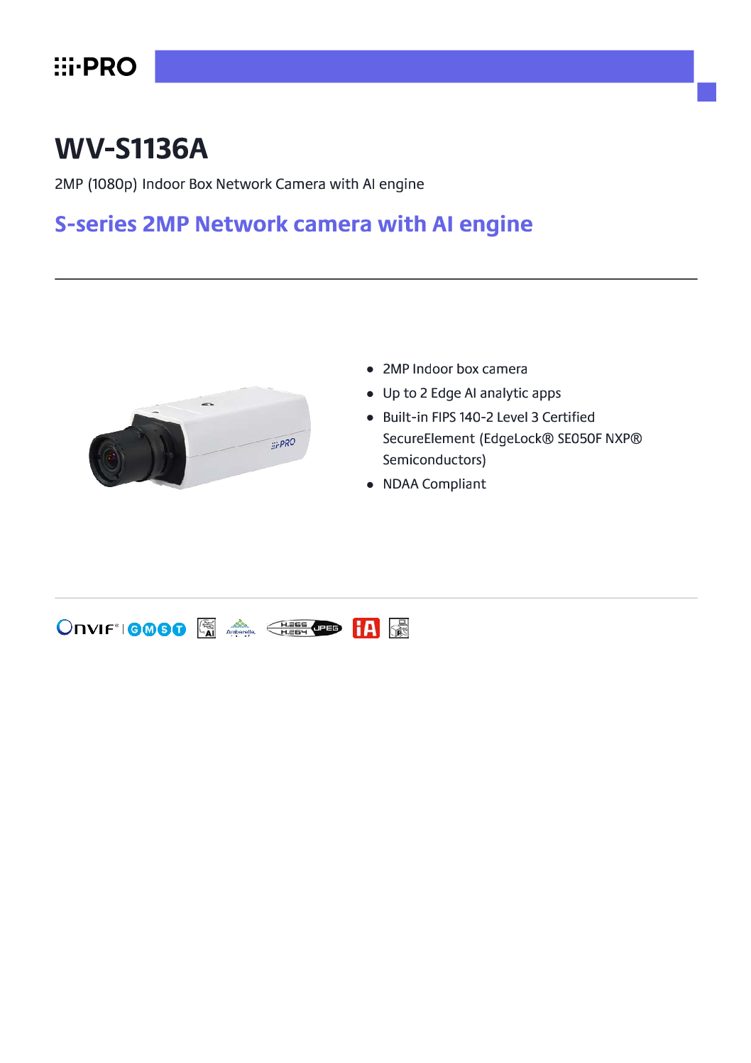 IPRO PANASONIC WV-S2136LA 2MP Dome POE Camera AI engine AI Sound Yell Horn Glass Break NDAA compliant iPro CCTV Singapore 11 IPRO PANASONIC WV-S2136LA 2MP Dome POE Camera AI engine AI Sound Yell Horn Glass Break NDAA compliant iPro CCTV Singapore - Image 11