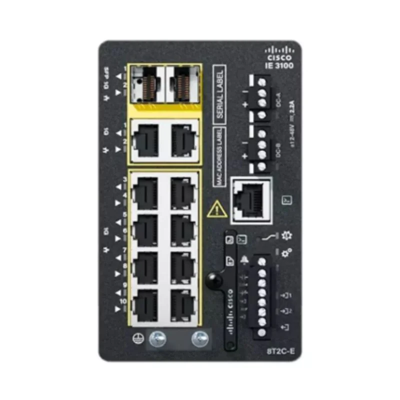 Cisco IE-3100-18T2C-E Industrial Ethernet Switch NEW Industrial Ethernet switch for factory automation Industrial Layer 3 Ethernet switch NEW JJ 1 Cisco IE-3100-18T2C-E Industrial Ethernet Switch