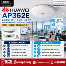 HUAWEI AX3000 Wi-Fi 6 Dual-band Gigabit Settled AP AP362E 802.11ax Wireless AP High-speed Wi-Fi 6 AP Wireless access point SGCCTV
