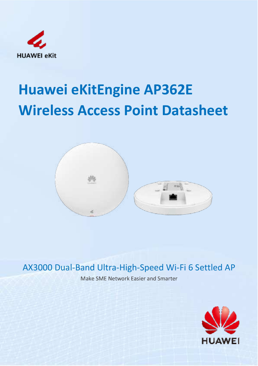 Huawei AX3000 Wi-Fi 6 Dual-band Gigabit Settled AP