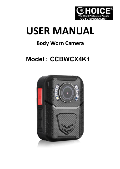 SGCCTV Body Worn Camera CCBWCX4K1 Industrial grade Security Officer Police Force Army Instructors Video Evidence Security System 6 SGCCTV Body Worn Camera CCBWCX4K1 Industrial grade Security Officer Police Force Army Instructors Video Evidence Security System - Image 6