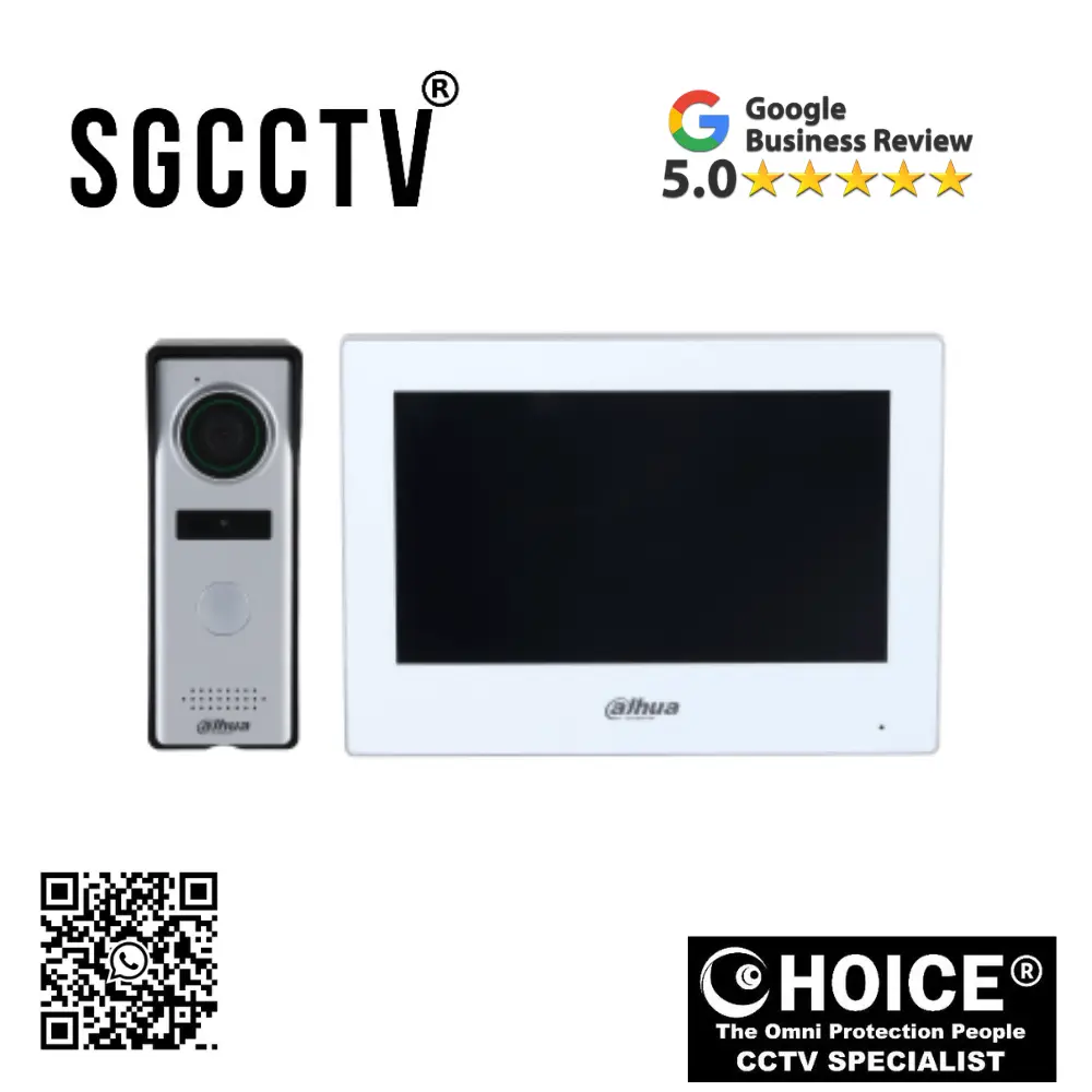 Video Intercom DHI-KTH01 DAHUA Wire Hybrid solution Wifi VTH NEW JJ