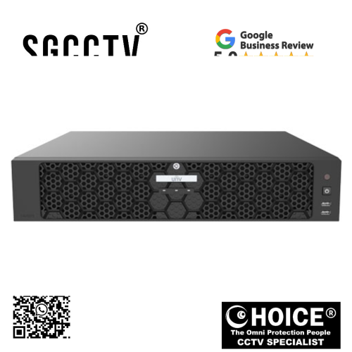 UNV UNIVIEW NVR508-E-R Series Network Video Recorder 32/64/128-channel input Support N+1 Hot spare Redundant power supply optional NEW