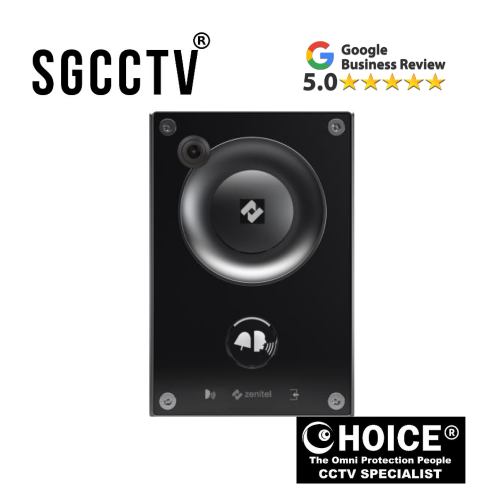 ZenitelTCIV-3+ Video intercom Stainless steel one call button High sound pressure levels active noise and echo cancellation Wide angle hd camera NEW