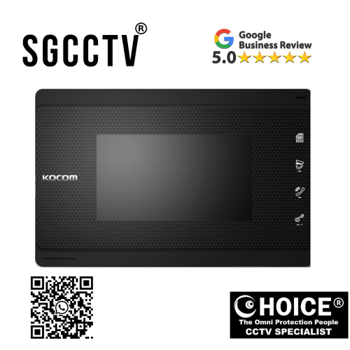 KOCOM MONITOR K6B VP-70C 7 Color digital LCD monitor Internal communication between indoor units Easy to operate using OSD menu NEW