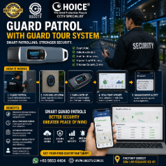 Intelligent Patrol Management WM-5000V8 Security Guard Patrol System Guard Tour Repair Replace Patrol System 2.4G IP67 Guard Tour System