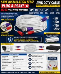 CCTV Cable Connector CCTV Camera Cable Repair Replace 5m , 10m, 15m 20m SGCCTV CHOICECYCLE Sim Lim Square CCTV SHOP 1 CCTV Cable Connector CCTV Camera Cable Repair Replace 5m , 10m, 15m 20m SGCCTV CHOICECYCLE Sim Lim Square CCTV SHOP