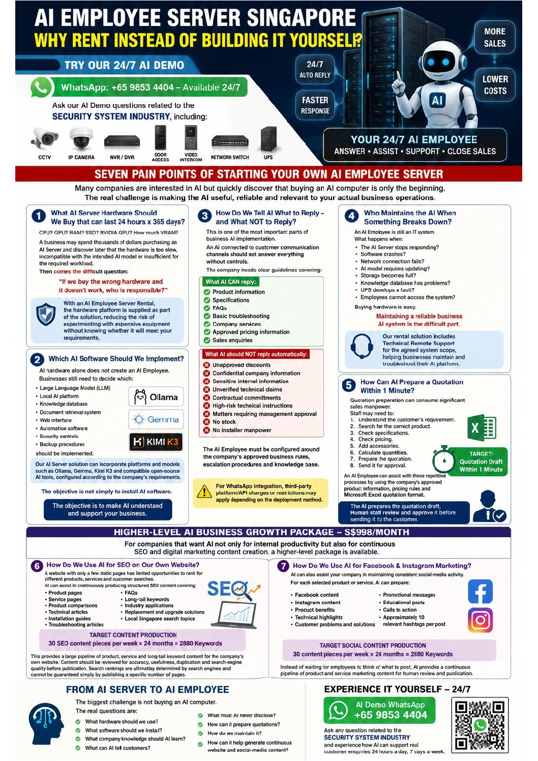 Business AI Solutions Singapore AI Server Rental provides 24/7 business automation Sales Quotation Customer Enquiries Technical Support 6 Business AI Solutions Singapore AI Server Rental provides 24/7 business automation Sales Quotation Customer Enquiries Technical Support - Image 6
