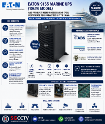 EATON 9155 Marine UPS 10kVA ABS American Bureau of Shipping Product Design Assessment PDA certificate up to 15kVA UPS SINGAPORE 1 EATON 9155 Marine UPS 10kVA ABS American Bureau of Shipping Product Design Assessment PDA certificate up to 15kVA UPS SINGAPORE