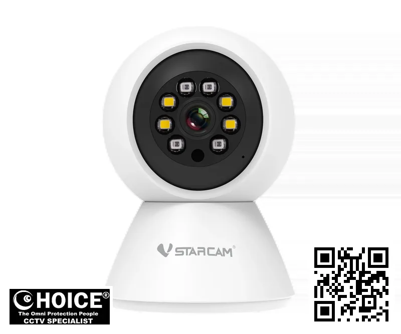 VStarcam C991-EU 3MP Indoor Pan & Tilt WiFi Camera - IR-Cut Night Vision 2 VStarcam C991-EU Security Camera